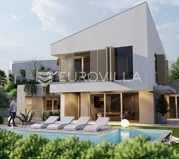 Otok Krk, Malinska, luksuzna vila III u sklopu resorta s pogledom na more - Malinska, Malinska-Dubašnica