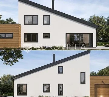 Samobor, Samoborski breg, građevinsko zemljište s idejnim projektom površine 1368 m² - Svetonedeljski Breg, Sveta Nedelja