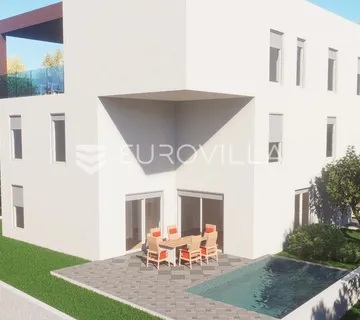 Vodice, NOVOGRADNJA, moderan dvosoban stan s bazenom, 90,13 m²