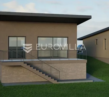 Aljmaš, zemljište s pogledom na Dunav s projektom za kuću, 928 m² ili 1780 m² - Aljmaš, Erdut