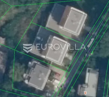 Zagreb, Gramača, Šestine, građevinsko zemljište s roh-bau zgradom