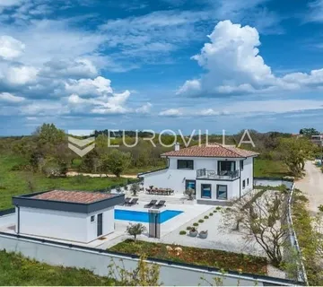 Istra, Krnica, prekrasna moderna vila od 135 m² na velikoj uređenoj okućnici - cover