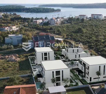 Istra, Medulin, odličan trosoban stan na 2. katu s POGLEDOM NA MORE, 62.58 m²