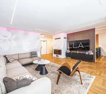 Zagreb, Bukovačka cesta, luksuzan peterosoban dvoetažan stan, 200 m²