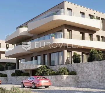 Brodarica, novogradnja, trosoban stan s pogledom na more, 114,04 m² - Brodarica, Šibenik