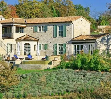 Istra, Sveti Lovreč - Prekrasna kamena vila s bazenom - Sveti Lovreč Pazenatički
