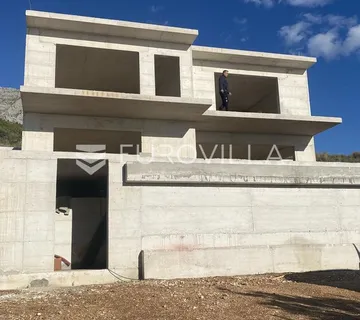Duće, vila u izgradnji s pogledom na more - cover