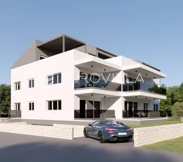 Istra, Rovinj, dvoetažni trosoban stan NKP 148,10 m2 s garažnim mjestom u novogradnji