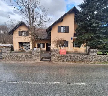 Ogulin, Gornje Zagorje, kuća 210 m², vlastito kupalište na jezeru Sabljaci - cover