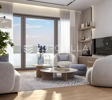 Rijeka, Kantrida, atraktivan trosoban stan NKP 127 m2 NOVOGRADNJA