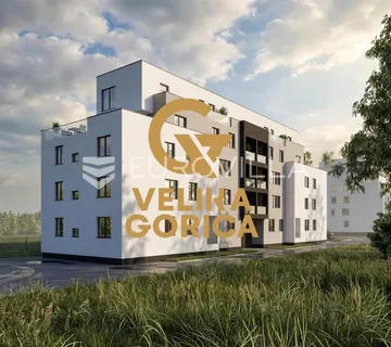 Velika Gorica, moderan trosoban stan u novogradnji, 61 m²