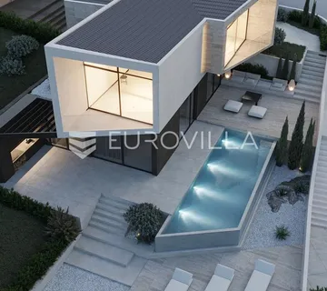 Istra, Pićan, luksuzna, moderna i kvalitetna vila u novogradnji, mirna lokacija