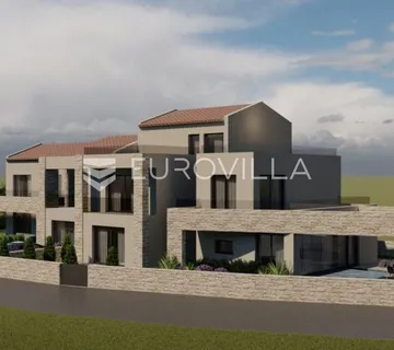 Vižinada, Brig, građevinsko zemljište s projektom i ishodovanom građevinskom dozvolom - Brig, Vižinada