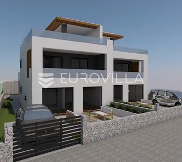 Tribunj, moderna novoizgrađena dvojna kuća - cover