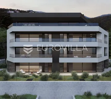 Opatija, Centar, trosoban penthouse u vrhunskoj novogradnji s pogledom na more NKP 173 m2