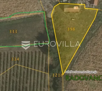 Velika,SNIŽENO, Radovanci 130, vikendica s panoramskim pogledom i dodatnim zemljištem