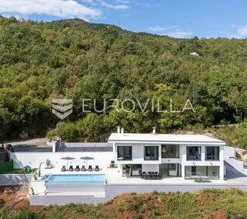 Opatija okolica, Mihotići, luksuzna vila 342 m² s infinity bazenom i wellnessom - Mihotići, Matulji