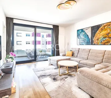 Zagreb, Vrbani prekrasan četverosoban stan s terasom 112 m² i dva garažna mjesta