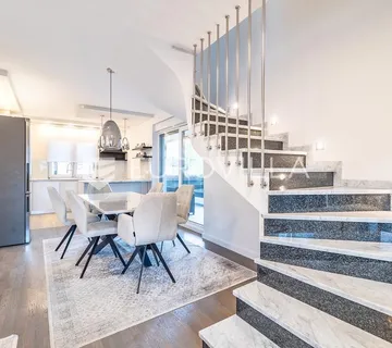 Zagreb, JARUN, prekrasan dvoetažan, četverosoban stan, 106 m², 2 parkirna mjesta