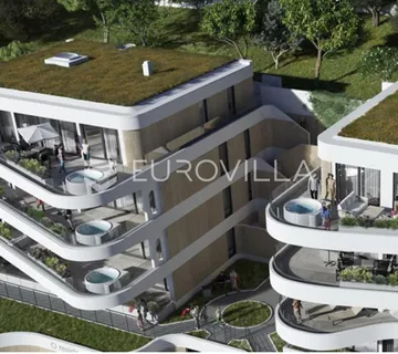Opatija, Volosko, luksuzan trosoban stan s panoramskim pogledom na more površine 165.17 m²