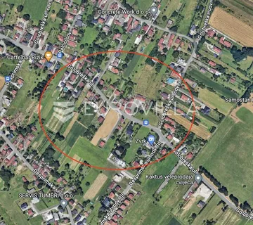 Zagreb, Brezovica, Donji Dragonožec, građevinsko zemljište 574 m2 s idejnim projektom - Donji Dragonožec, Zagreb