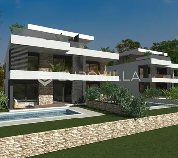 Istra, Tar, novogradnja, stan u prizemlju 77,36 m² s bazenom i vrtom - Vabriga, Tar-Vabriga