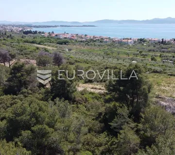 Zadar, Diklo, građevinsko zemljište s pogledom na more - cover