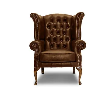 Chesterfield Fotelja Plainwing | 1-sjedište | Cloudy Brown Light - cover