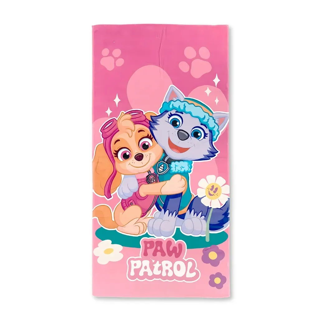 Paw Patrol ‘Skye & Everest’ ručnik za plažu, 70×140 cm - cover