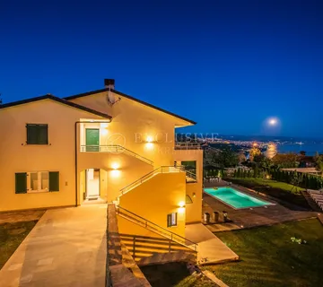 Opatija Pobri - Ekskluzivna Villa S Bazenom I Pogledom Na More