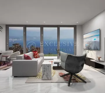 Ičići, Poljane - Luksuzna Nova Vila S Bazenom - Poljane, Opatija