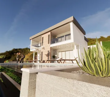 DRAMALJ, CRIKVENICA - MODERNA VILA SA BAZENOM I PANORAMSKIM POGLEDOM - cover