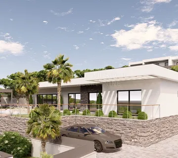 Vila Sa Bazenom I Panoramskim Pogledom Na More - Crikvenica