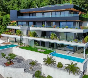 OPATIJA, SAVRŠENI PENTHOUSE S VLASTITIM BAZENOM I NEVJEROJATNIM POGLEDOM NA MORE! - cover