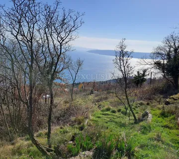 Mošćenička Draga, Kalac, građevinsko zemljište 1830 m2 - Kalac, Mošćenička Draga