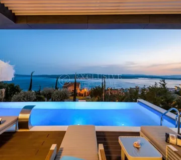 Crikvenica Luksuzno Opremljena Villa S Bazenom I Pogledom Na More