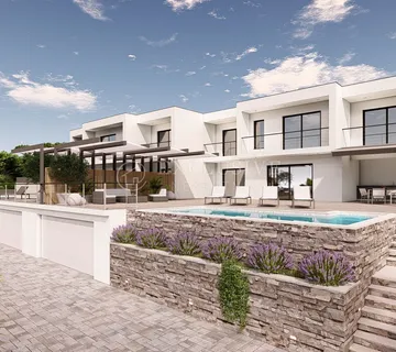 Crikvenica - Moderna Vila Sa Panoramskim Pogledom Na More