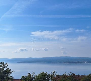 CRIKVENICA - ZEMLJIŠTE S PROJEKTOM I PANORAMSKIM POGLEDOM NA MORE - cover