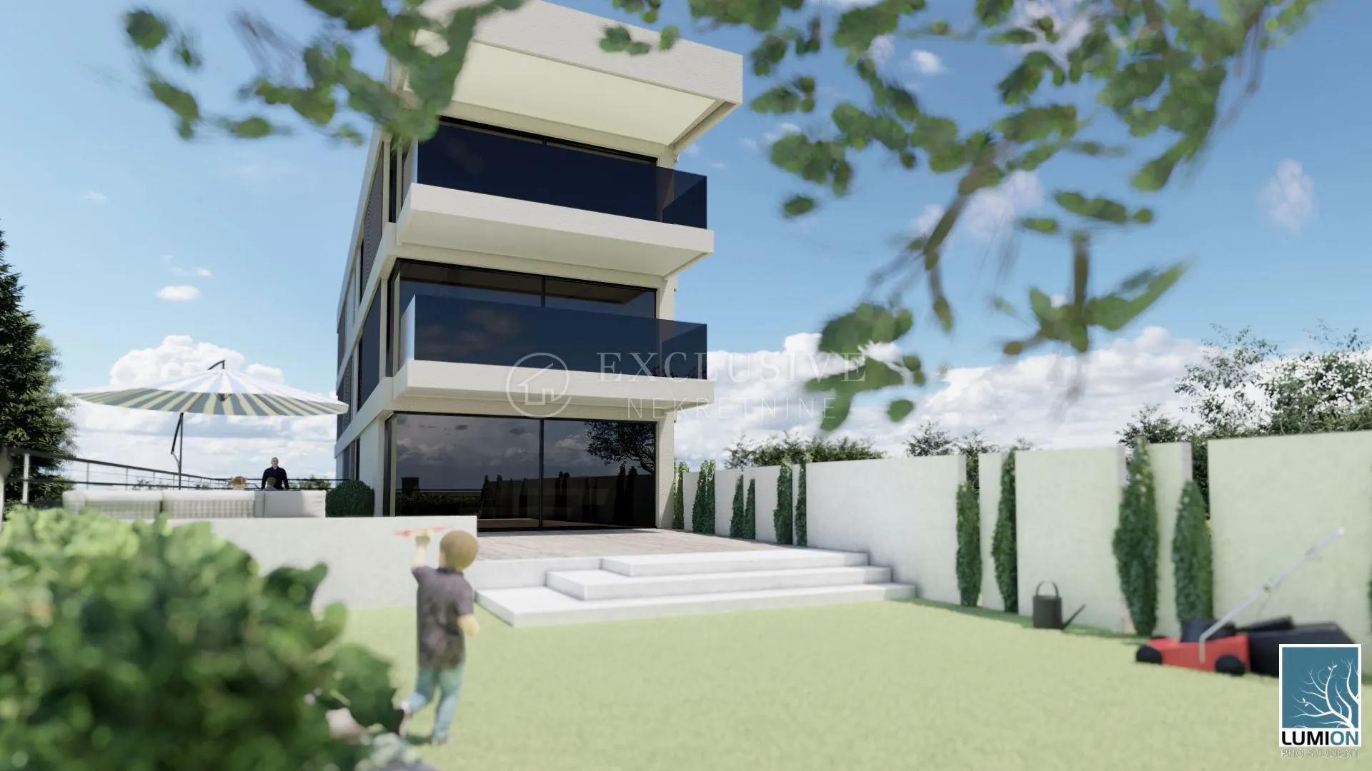 KOSTRENA LUKSUZNA NOVOGRADNJA 200m OD MORA !! - cover