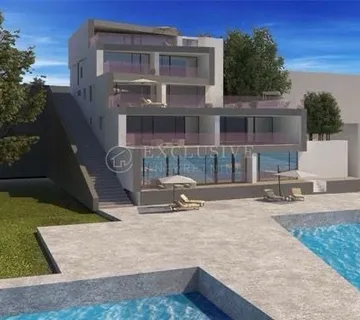 RIJEKA – PEĆINE, LUKSUZNA NOVOGRADNJA PRVI RED DO MORA! - cover