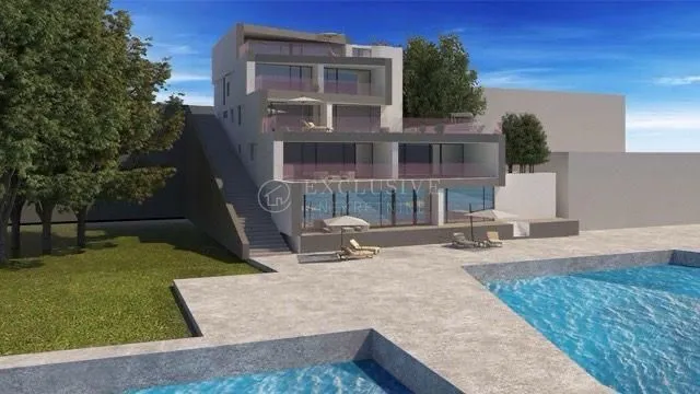 RIJEKA – PEĆINE, LUKSUZNA NOVOGRADNJA PRVI RED DO MORA! - cover