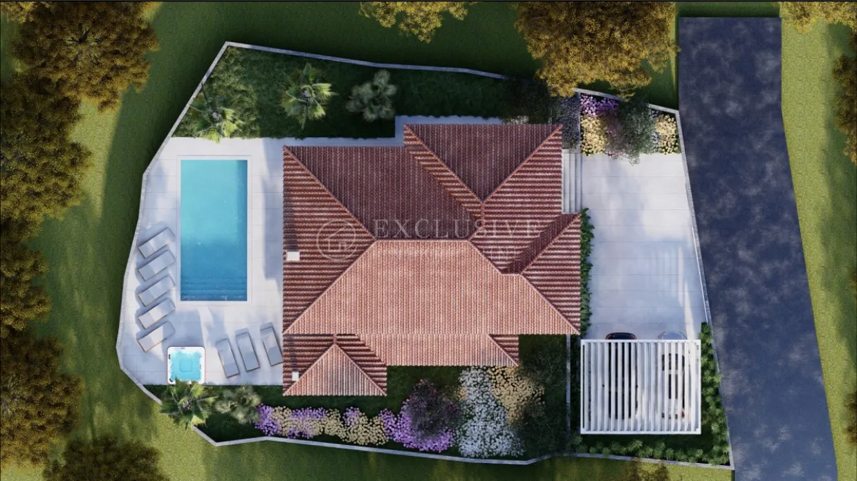 DOBRINJ - NOVA VILA S BAZENOM NA MIRNOJ LOKACIJI - cover