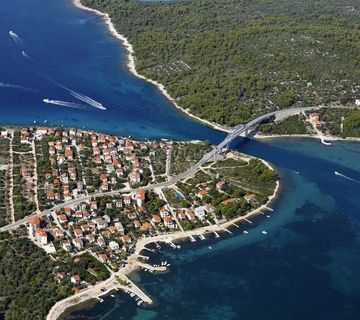 Otok Pašman, Ždrelac građevinsko zemljište 843 m2 sa pogledom na more - cover