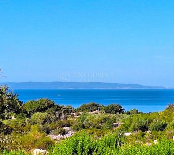 OTOK PAG, NOVALJA - GRAĐEVINSKO ZEMLJIŠTE S OTVORENIM POGLEDOM NA MORE - cover