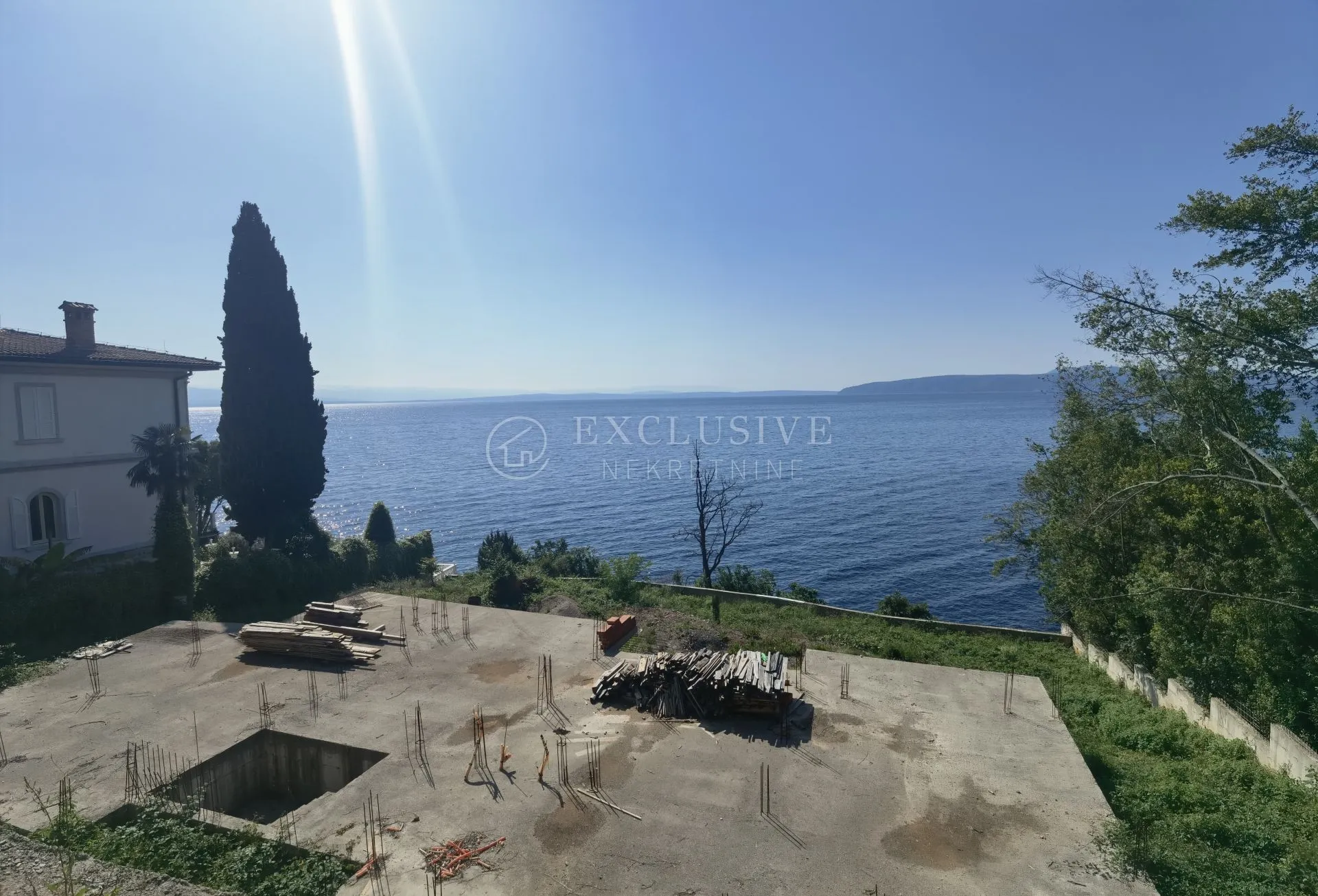 Opatijska Rivijera, građevinsko zemljište prvi red do mora   - cover