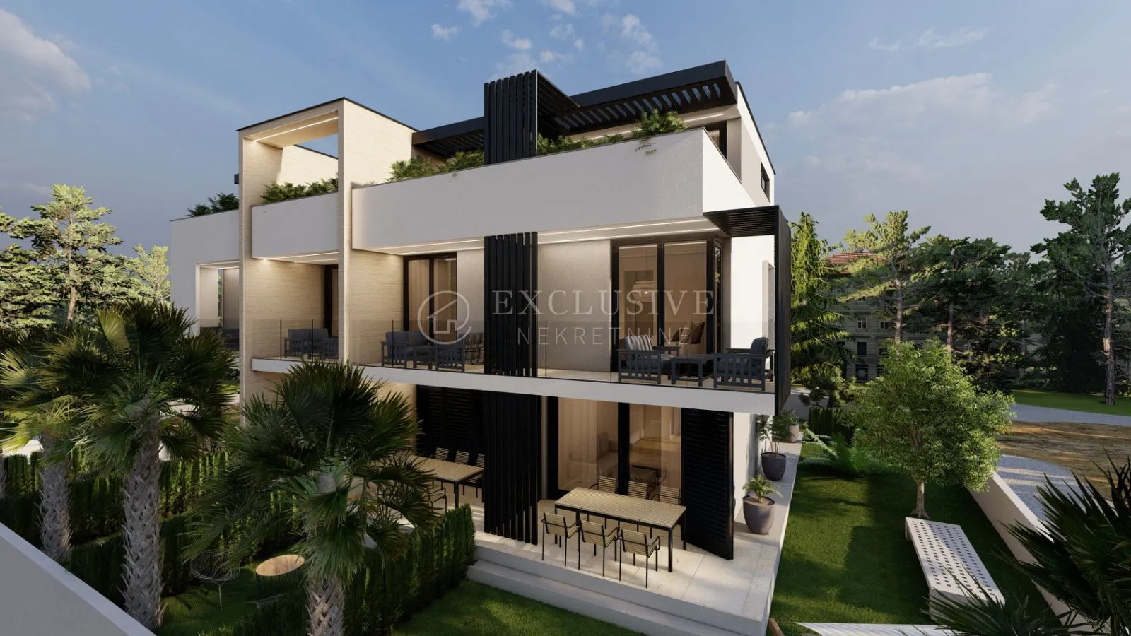 OTOK KRK, KRK - LUKSUZNI TROETAŽNI STAN, NOVOGRADNJA - cover