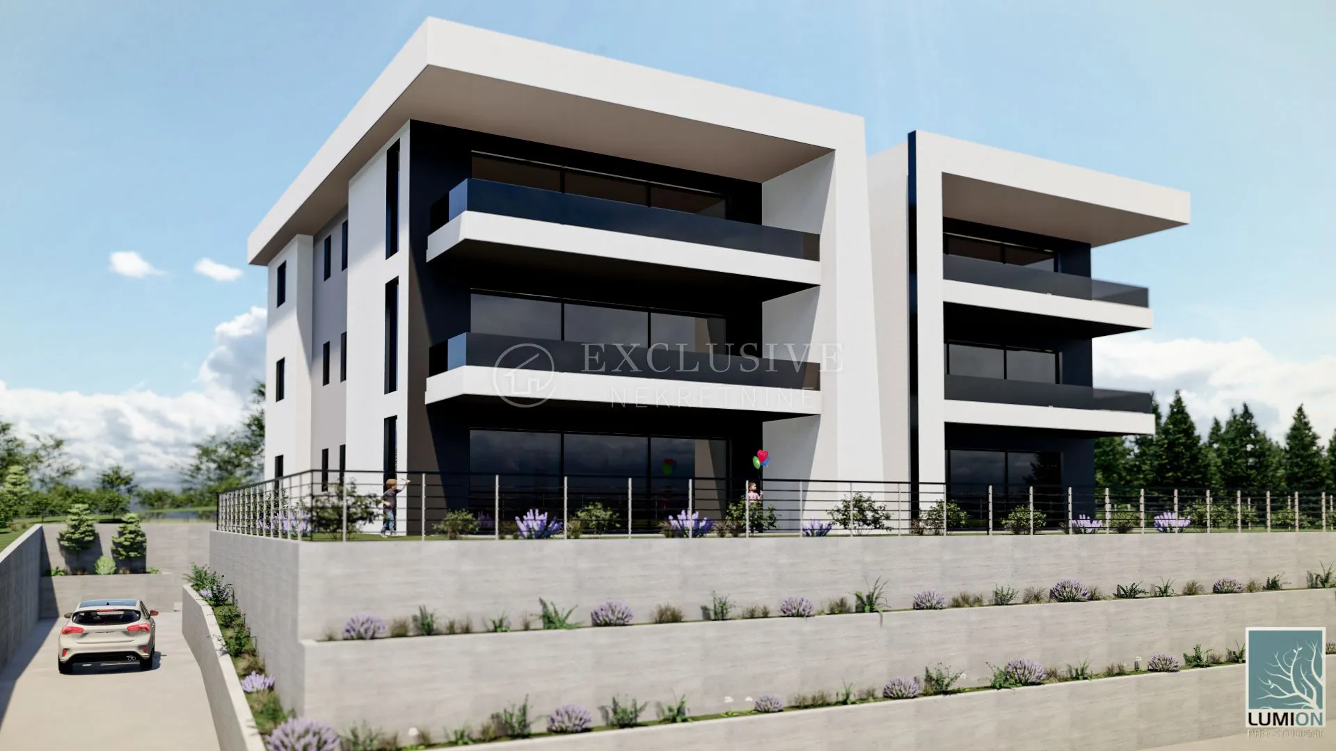 KOSTRENA - LUKSUZNA NOVOGRADNJA 150m OD MORA !! - cover