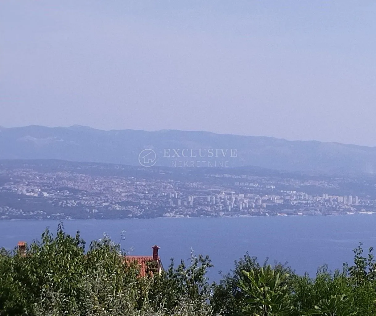 LOVRAN - DOBREĆ! ODLIČAN GRAĐEVINSKI TEREN - POGLED NA MORE! - cover