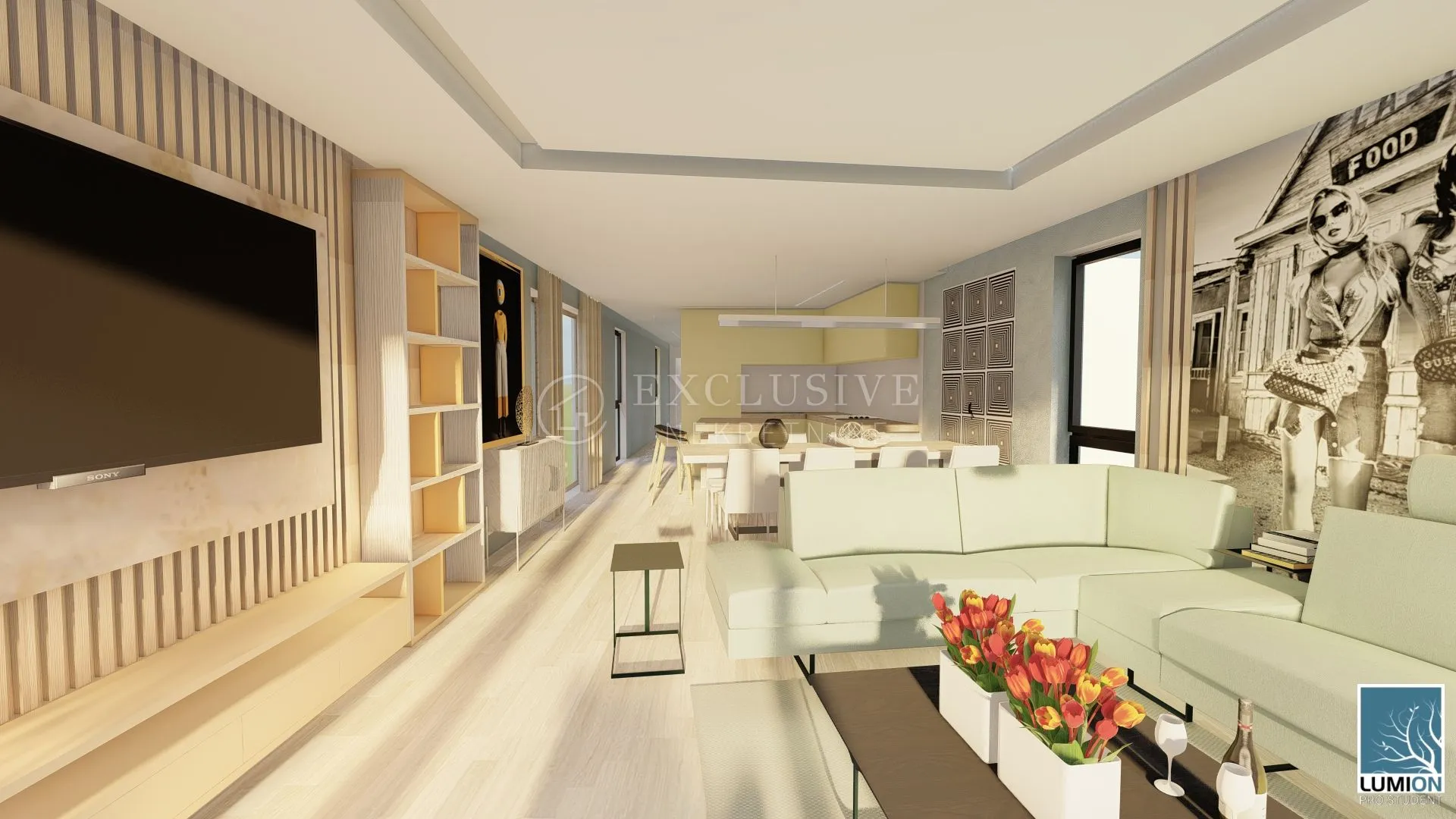 KOSTRENA LUKSUZNA NOVOGRADNJA 200m OD MORA !! - cover