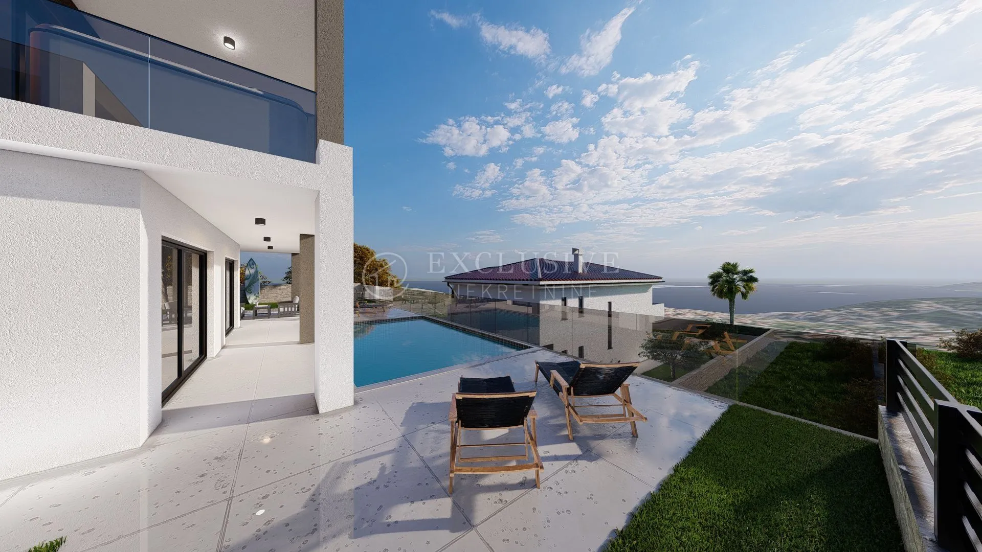 VRBNIK - EKSKLUZIVNI APARTMAN S BAZENOM, NOVOGRADNJA  - cover